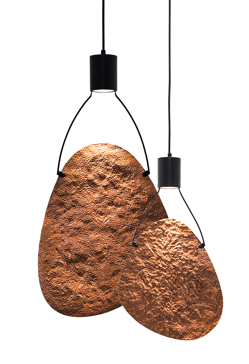 SHIREEN HANGING LAMP, MEDIUM - Euro Living Furniture